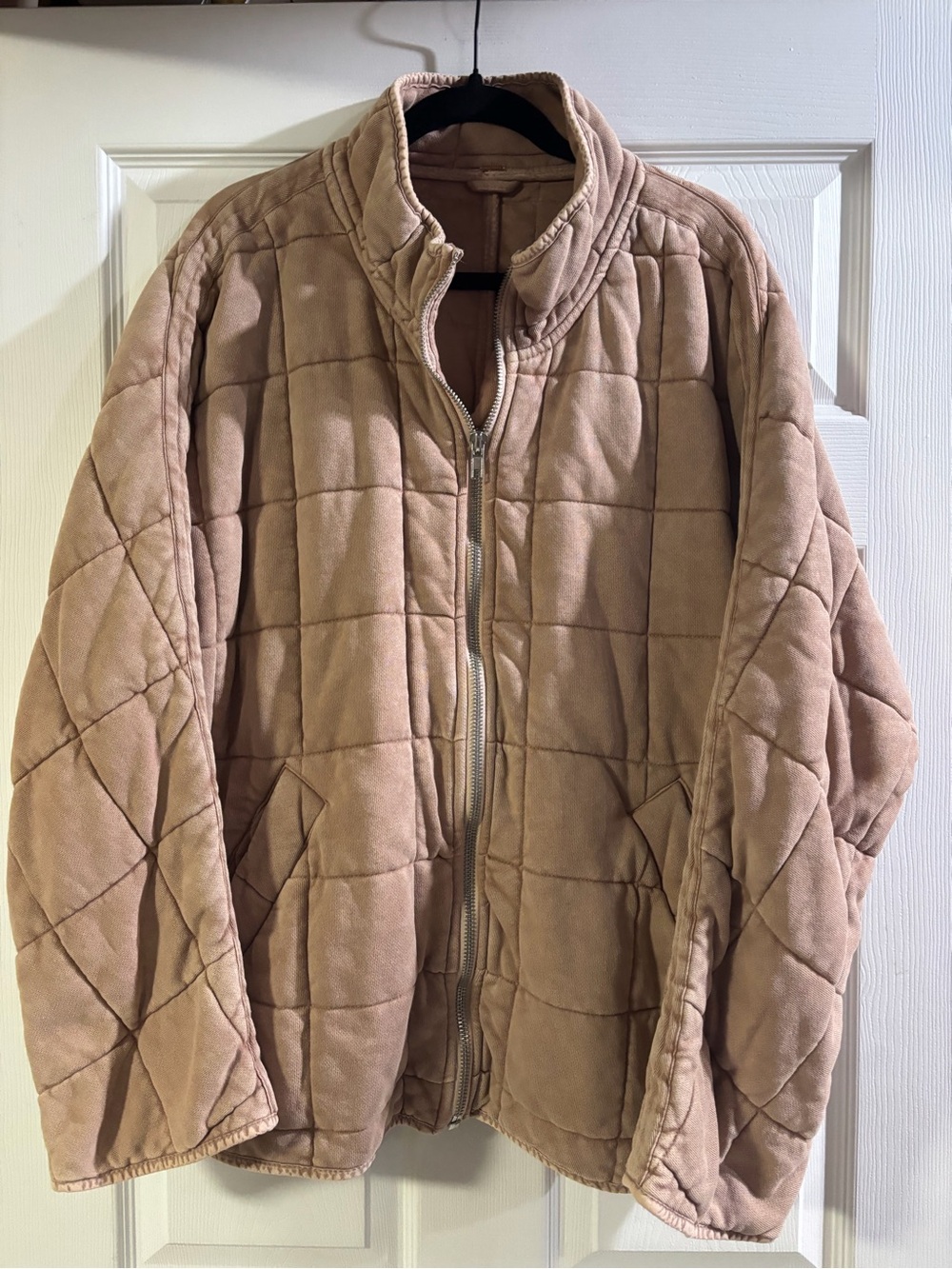 Free People Dolman Quilted Knit Jacket